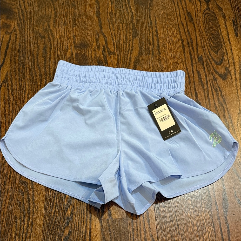 NWT Peloton Woven High Rise 3 inch run short